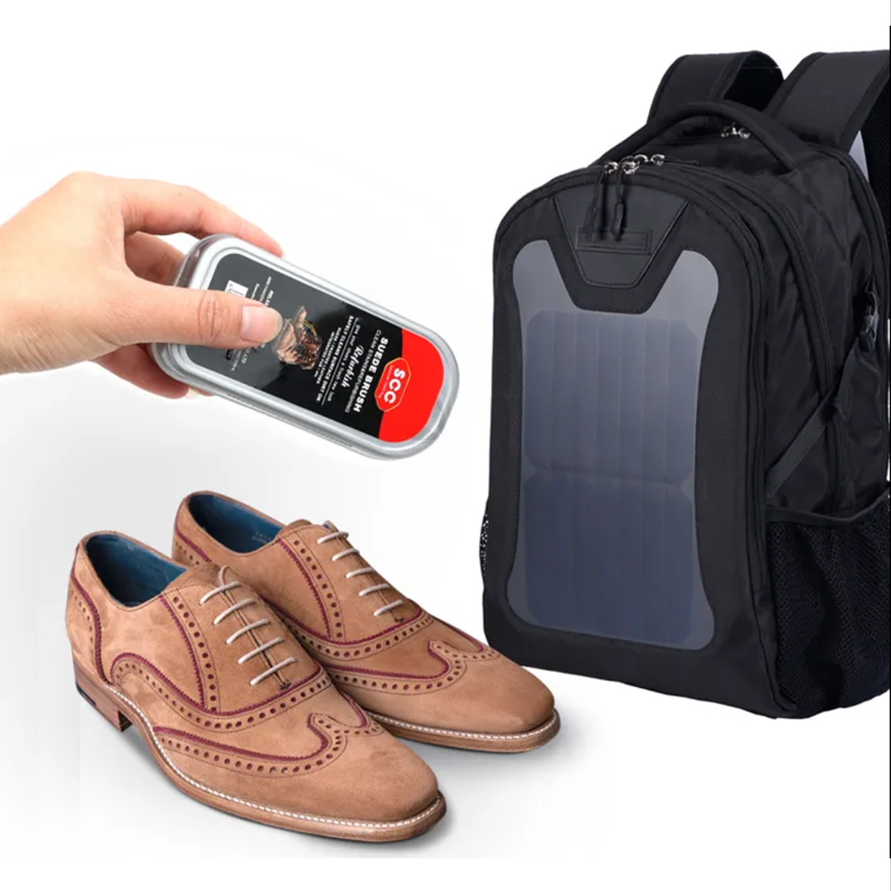 Sneaker Care Suede - 1pc suède schoen borstel plastic spons