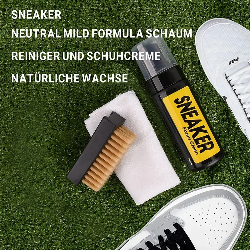 White Sneaker Care Kit - Sneaker Schoenreinigingssets Set Sportschoenen Reiniging Stomerij