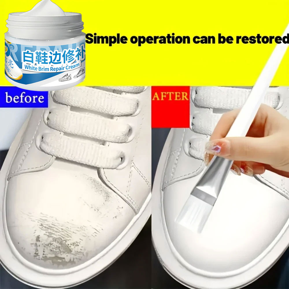 Nieuwe Witte Schoenrandherstel - White Sneaker Care Kit recensie en prijs