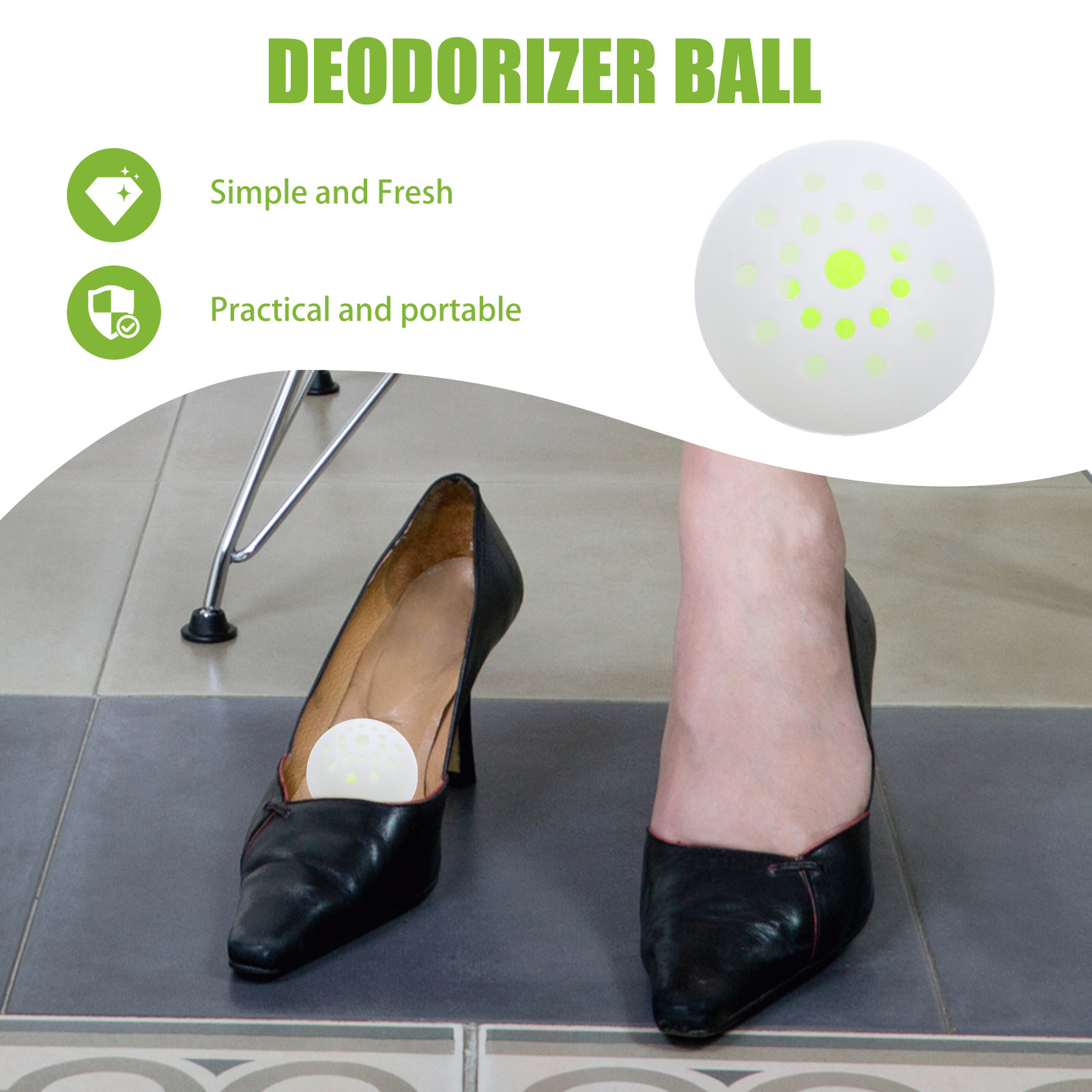 20 stuks geurverdrijvende ball - Shoe Deodorizer Ball recensie en prijs