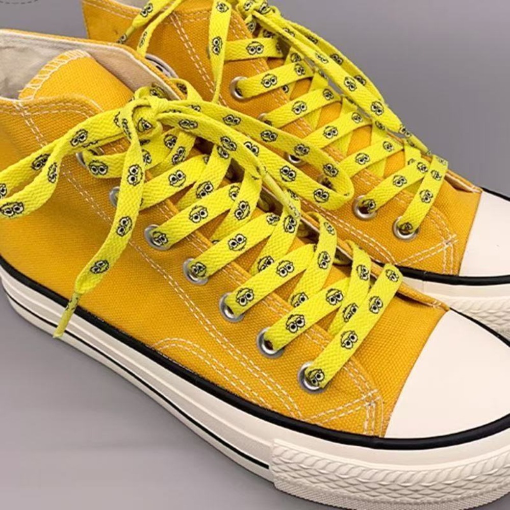 Schattige SpongeBob veters, ro - Sneaker Care Accessories recensie en prijs
