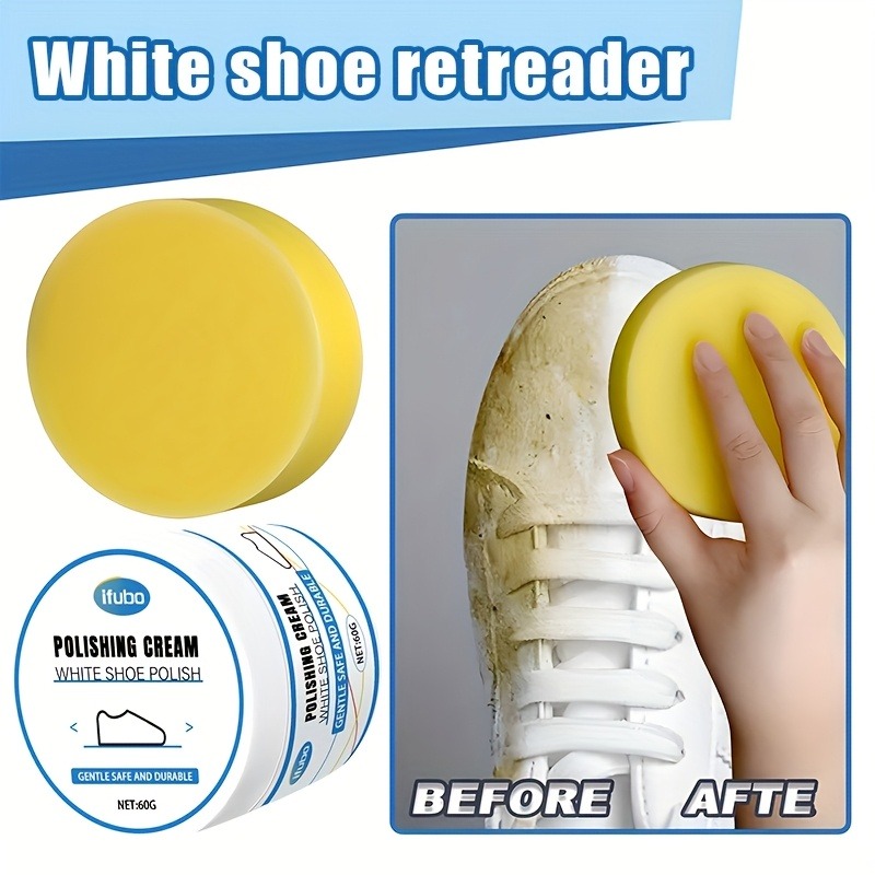 IFUBO witte schoencrème: snel  - White Sneaker Care Kit recensie en prijs