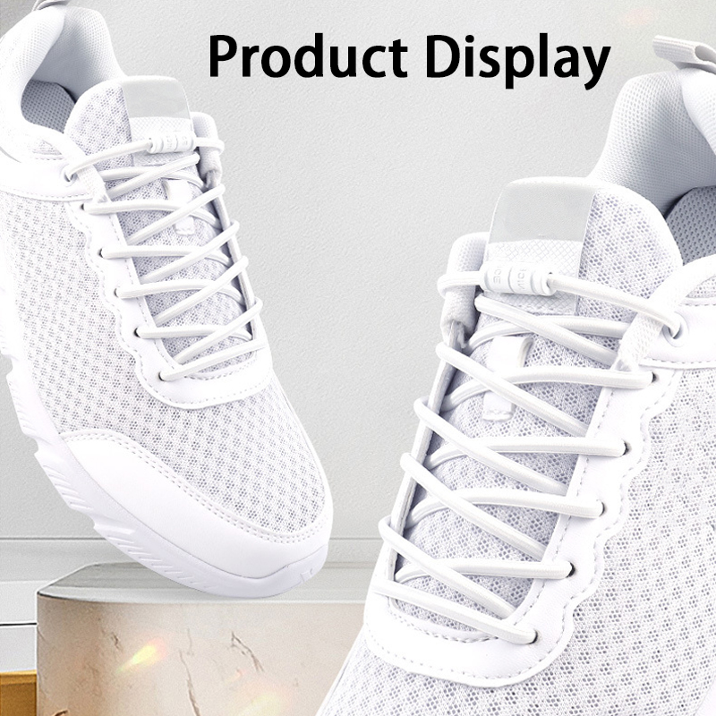 Ronde elastische veters zonder - Sneaker Care Accessories recensie en prijs